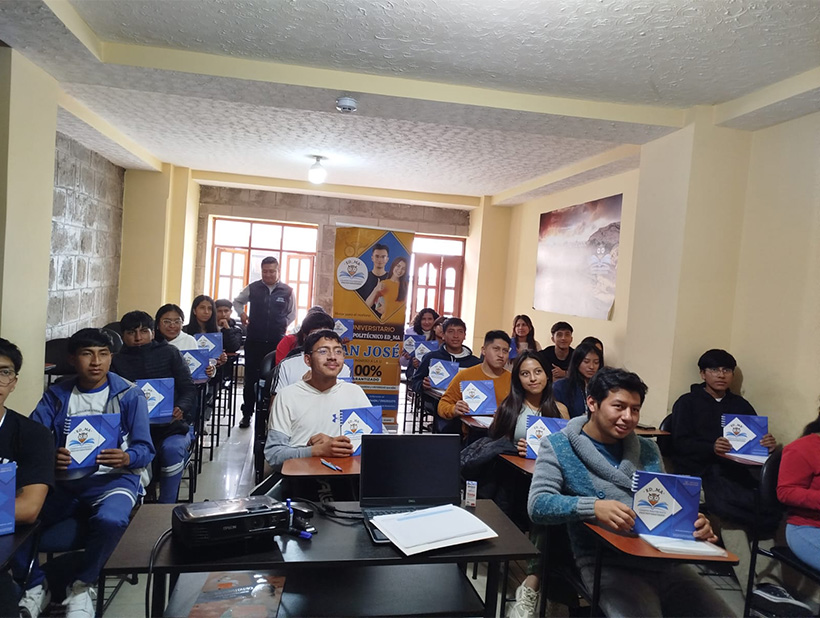 A man holding and reading the Holy Bible